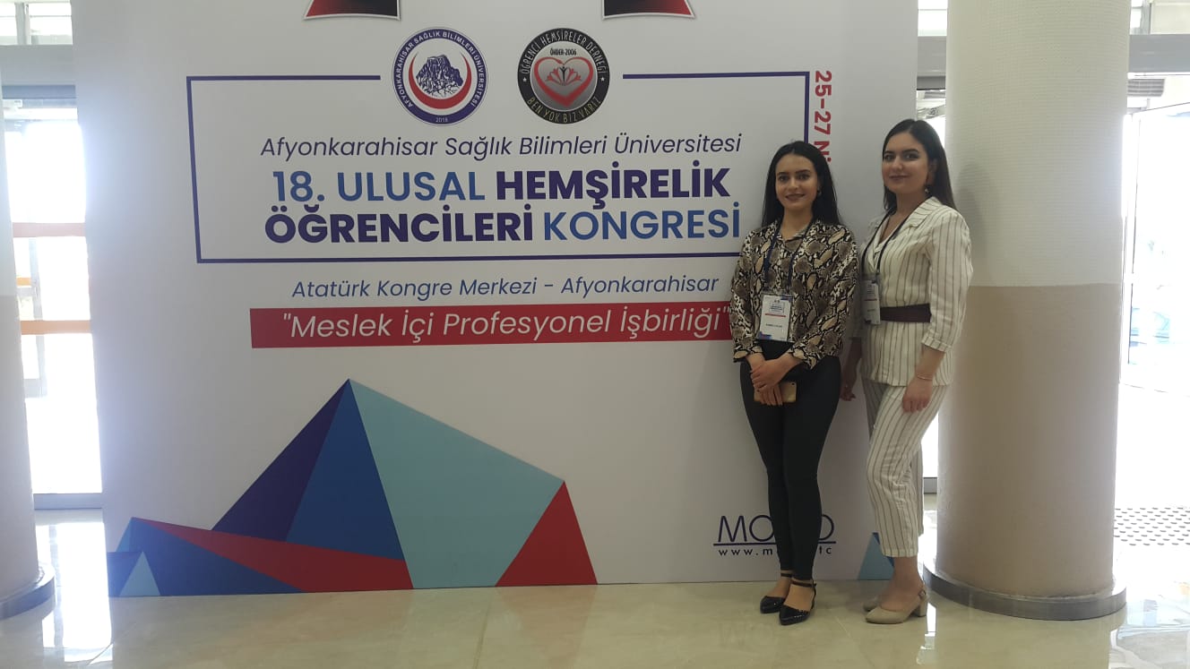 Üniversitemiz Sağlık Bilimleri Fakültesi Hemşirelik Bölümü öğrencileri 18. Ulusal Hemşirelik Öğrencileri Kongresine Katılmıştır