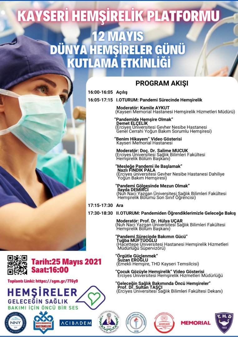 Kayseri Hemşirelik Platformu 12 Mayıs Dünya Hemşireler Günü Kutlama Etkinliği Gerçekleştirdi