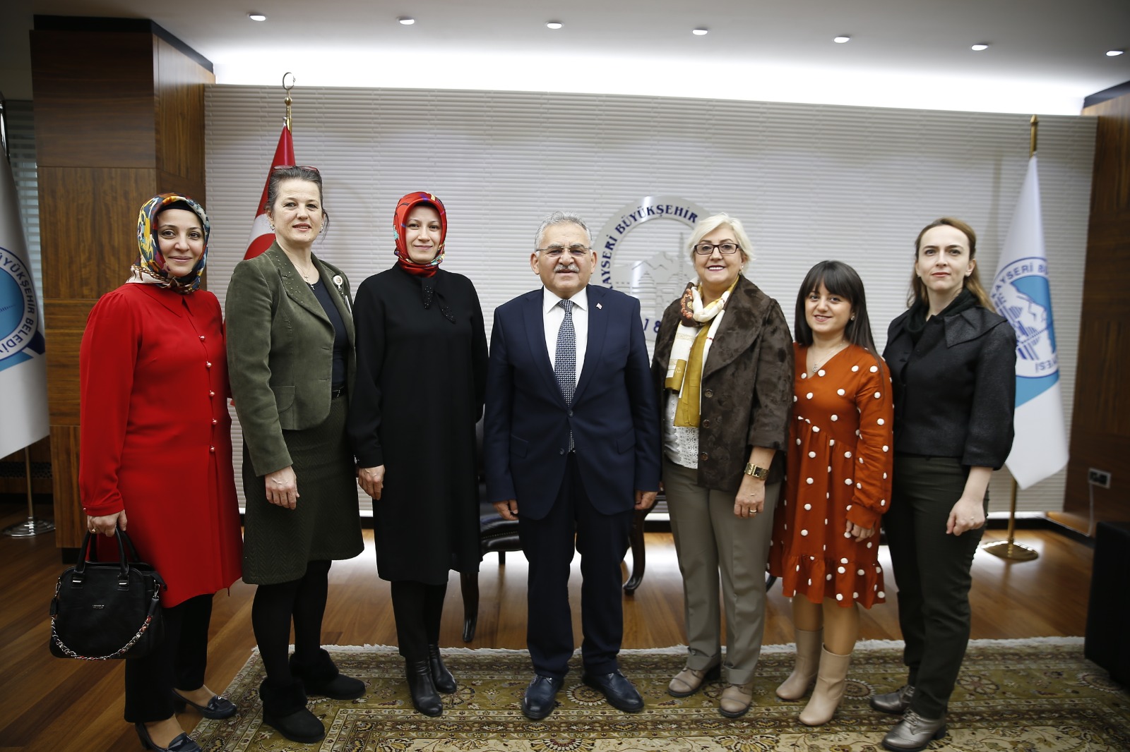 Kayseri Hemşirelik Platformu Olarak Kayseri Büyükşehir Belediye Başkanı Dr. Memduh BÜYÜKKILIÇ  Ziyaret Edildi