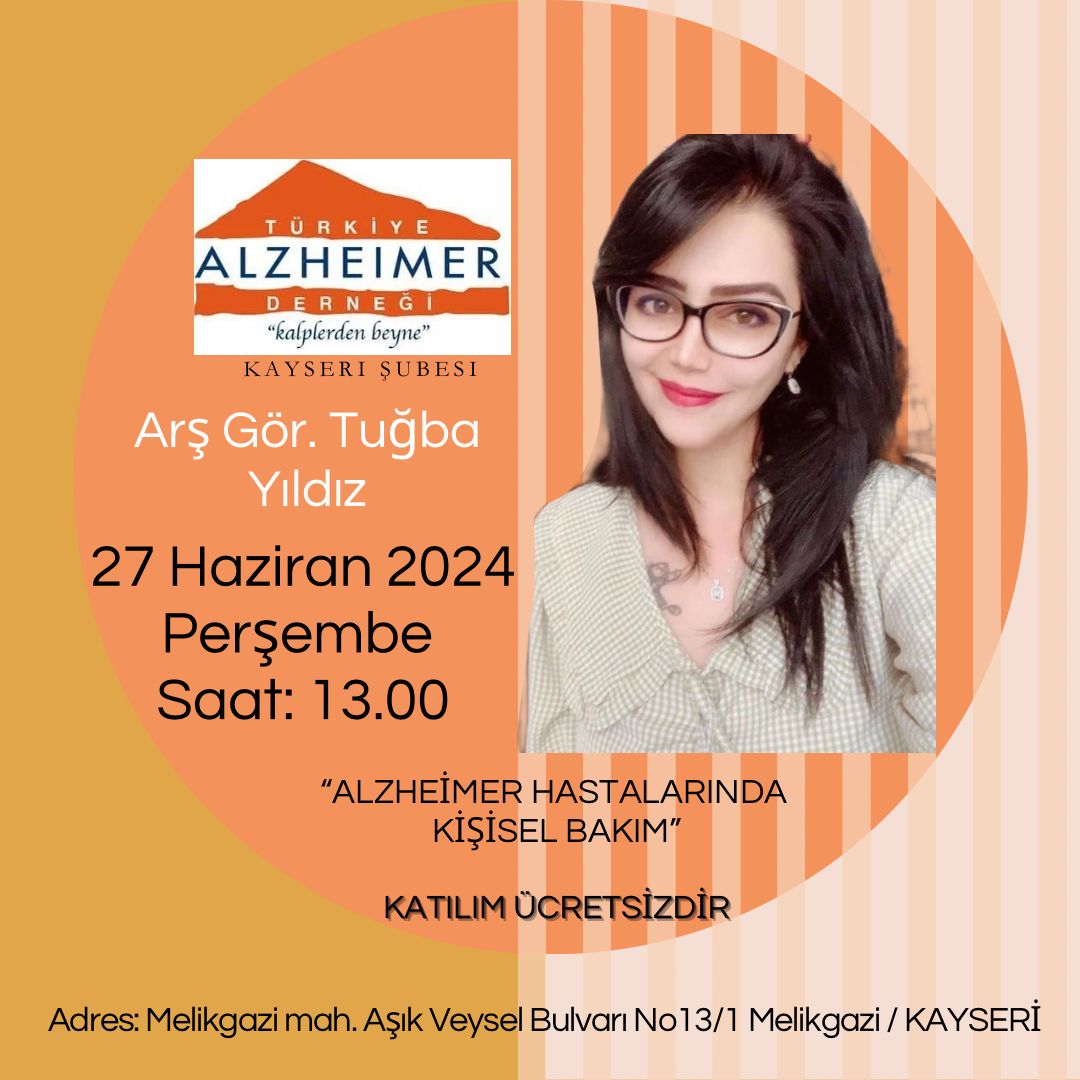 Türkiye Alzheimer Derneğinde Eğitim