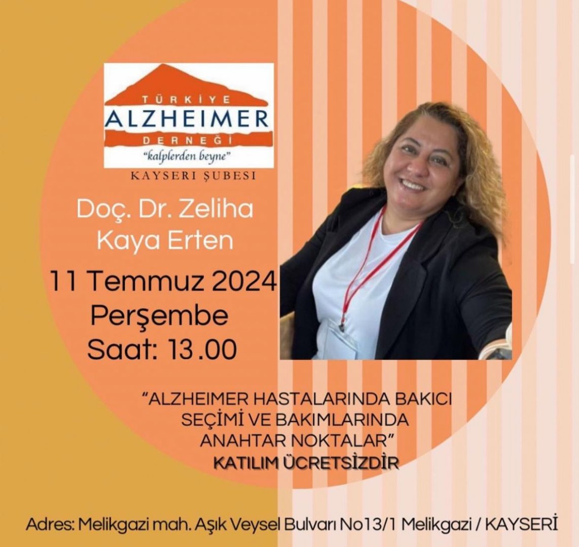 Türkiye Alzheimer Derneğinde Eğitim