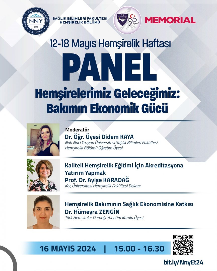12-18 Mayıs Hemşirelik Haftası Paneli