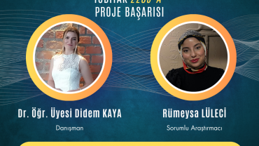 TÜBİTAK 2209-A Proje Başarısı!
