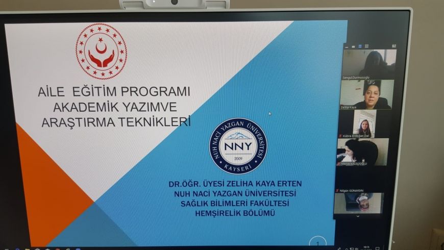 Aile Eğitim Programı - Akademik Yazım, Araştırma Teknikleri Eğitimi