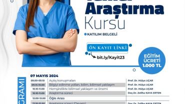 Hemşirelikte Temel Araştırma Kursu