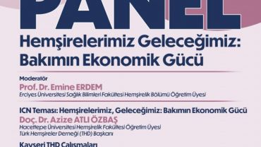 12-18 Mayıs Hemşirelik Haftası Paneli